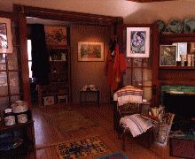 Inside the Toby Rosenberg Gallery, 293 Read Street, Portland, Maine